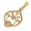 18k gold plated set pendant earrings xuping