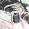 gold ring 17,60mm. gold-plated engagement xuping