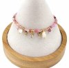 BRACELET GOLD CELEBRITY STAINLESS STEEL