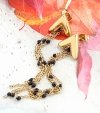 gold earrings made of stainless steel