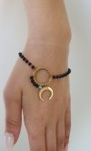 BRACELET GOLD CELEBRITY STAINLESS STEEL