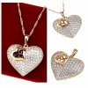 gold pendant 18k shiny xuping