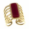 ring 18,30mm gold stainless steel