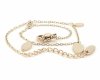 BRACELET GOLD CELEBRITY STAINLESS STEEL