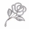 elegant gold brooch