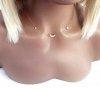 GOLD CHAIN NECKLACE celebrity STAINLESS STEEL
