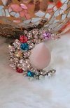elegant gold brooch