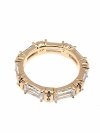 gold ring 18,60mm. gold-plated engagement xuping