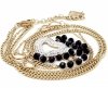 GOLD CHAIN NECKLACE celebrity STAINLESS STEEL