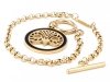 BRACELET GOLD CELEBRITY STAINLESS STEEL