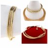 BRACELET GOLD CELEBRITY STAINLESS STEEL