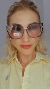 ok101 Damskie okulary przeciwsłoneczne muchy ozdobne UV400