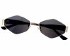 ok44 Damskie okulary przeciwsłoneczne muchy ozdobne UV400