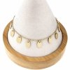@1633 Bransoletka złota 17+3 stal chirurgiczna 316L Viki Lady 