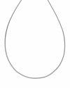 4322 Srebrny łańcuszek 45cm 2mm stal chirurgiczna 316L nierdzewna 