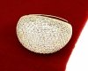 1199 Pierścionek złoty zaręczynowy pozłacany 14k Viki Lady 