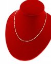 2289 Złoty łańcuszek 45cm 1mm pozłacany 18k Xuping