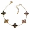@1797 Bransoletka złota 16+3 stal chirurgiczna 316L Viki Lady 
