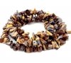 op63 Tygrysie Oko kamień naturalny sieczka drobna 3-5mm sznur 80cm