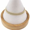 2128a Bransoletka elegancka złota 18cm pozłacana 14k Xuping
