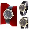 2660 Zegarek damski czarny stal chirurgiczna Kurren elegancki klasyk