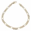 351a Bransoletka elegancka złota 19cm pozłacana 14k Xuping