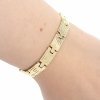 4952 Bransoletka złota elegancka 20cm pozłacana 14k Viki Lady