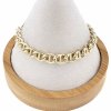 1155 Bransoletka elegancka złota 20cm pozłacana 14k Xuping