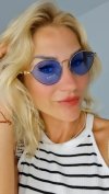 4631 Damskie okulary przeciwsłoneczne muchy ozdobne UV400