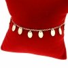 @1633 Bransoletka złota 17+3 stal chirurgiczna 316L Viki Lady 