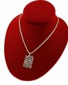 @4165 Piękny złoty łańcuszek naszyjnik 46+5 stal chirurgiczna 316L Viki lady ażur ażurowy 