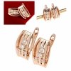 2638 Złote kolczyki cyrkonie pozłacane rose gold Xuping wiszące 