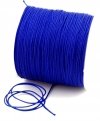 1328 Sznurek jubilerski nylonowy granatowy rolka 0,8mm 38-40m