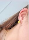Золотые серьги из нержавеющей стали