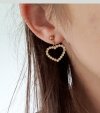 Золотые серьги из нержавеющей стали