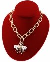 Золотая цепочка Знаменитости Позолоченное ожерелье 18K XUPING