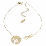 BRACELET GOLD CELEBRITY NEREZOVÁ OCEL