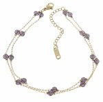 BRACELET GOLD CELEBRITY NEREZOVÁ OCEL