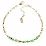 BRACELET GOLD CELEBRITY NEREZOVÁ OCEL