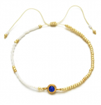 GOLDENES ARMBAND MIT EDELSTAHL