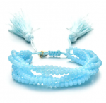 GOLDENES ARMBAND MIT EDELSTAHL