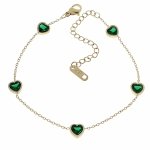 ARMBAND GOLD CELEBRITY EDELSTAHL