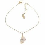 BRACELET GOLD CELEBRITY STAINLESS STEEL