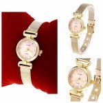 Women's watch golden kurren stainless steel
