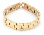 BRACELET GOLD CELEBRITY STAINLESS STEEL