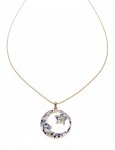 GOLD CHAIN NECKLACE celebrity STAINLESS STEEL