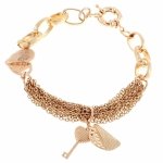 gold bracelet for a gold-plated leg