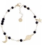 BRACELET GOLD CELEBRITY STAINLESS STEEL