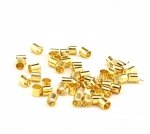 GOLD PLATED CARABINER 12MM FOR BRACELET OR CHAIN