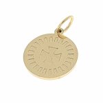 gold pendant stainless steel